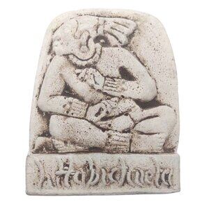 Mayan Ruler Pacal Of Palenque Ceramic Plaque Souvenir Chiapas Mexico Ethnic